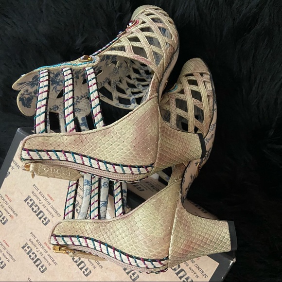 Gucci Python Multicolor Gem Booties - Picture 7 of 10